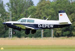 Private Mooney M20K, D-EPEW, Flugplatz Bienenfarm, 01.07.2023