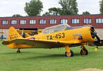 Private North American T-6G Texan, D-FPAE, Flugplatz Bienenfarm, 02.07.2023
