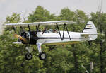Private Boeing Stearman PT-17, N9054H, Flugplatz Bienenfarm, 02.07.2023