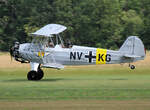 Quax Focke Wulf FW-44 Stieglitz, D-ENAY, Flugplatz Bienenfarm, 02.07.2023