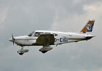Private Piper PA-18-181 Archer II, D-EIGI, Flugplatz Bienenfarm, 02.07.2023