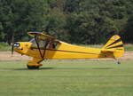 Private Piper J-3C Cub, N30920, Flugplatz Bienenfarm, 08.08.2025