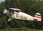 Private Bcker Bu-133 Jungmeister, D-EIII, Flugplatz Bienenfarm, 08.08.2025