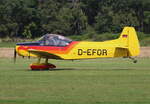 Private Binnder CP301S Smaragd, D-EFOR, Flugplatz Bienenfarm, 08.08.2025