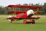 Private Fokker Dr.1(Replica), D-EWWI, Flugplatz Bienenfarm, 08.08.2025