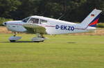 Private Piper PA-28-140 Cherokee Cruiser, D-EKZO, Flugplatz Bienenfarm, 09.08.2025
