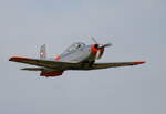 Private Pilatus P-3-05, F-AZQQ, Flugplatz Bienenfarm, 09.08.2025