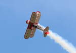 Privates Modell Seagull Stearman Red Baron, Flugplatz Bienenfarm, 09.08.2025