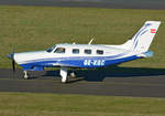 PA-46-350P Mirage, OE-KGC auf dem Rollweg in EDKB - 29.11.2016