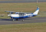 Cessna P 210 N Pressurised Centurion, D-EMDT auf dem Rollweg in EDKB 18.01.2017