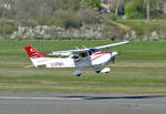 Cessna 182 T Skylane, D-EPWH beim Start von Bonn-Hangelar - 29.03.2019