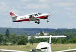 Rockwell Commander 112, D-ELYZ beim Start in EDKB - 17.06.2019