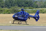 EC 135T-2 der Bundespolizei, D-HVBH, Rückkehr nach Trainingsflug nach EDKB - 23.07.2019