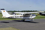Reims-Cessna 172 H SkyHawk, D-ECJC, taxy in EDKB - 01.06.2019