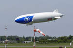 Zeppelin NT 07-100, D-LZZF am Flugplatz Bonn-Hangelar - 01.06.2019