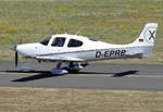 Cirrus SR 22 T, D-EPRB auf dem Rollweg in EDKB - 23.07.2019