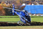 EC 120 der Bundespolizei, D-HARE, beim Start in EDKB - 18.11.2020
