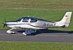 Cirrus SR-22 T-GTS Platinum, D-EULY, auf dem Rollweg in EDKB - 19.09.2020