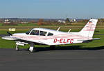 PA 28R-180 Cherokee-Arrow, D-ELFC, taxy in EDKB - 18.11.2020