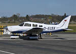 PA-28-181 Archer III, D-ELSX an der Tankstelle in EDKB - 30.03.2021