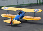 Boeing Stearman Model 75, N178MD, taxy in EDKB - 10.06.2021