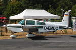 Privat, D-EMDC, Grumman American AA-5A Cheetah. Grumman Fly-In, Bonn-Hangelar (EDKB), 20.08.2022.