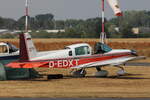 Privat, D-EDXT, Grumman American AA-5A Cheetah. Grumman Fly-In, Bonn-Hangelar (EDKB), 20.08.2022.
