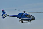 EC 120 B, D-HSHD der Bundespolizei startet zum Schulflug von EDKB - 03.05.2023