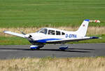 Piper PA-28-181 Archer II, D-EFPA auf dem Rollweg in EDKB - 21.03.2023