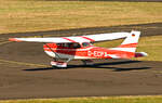 Reims-Cessna F 172 SkyHawk D-ECPX, auf dem Rollweg in EDKB - 03.04.2025
