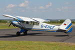Privat, D-EHCF, Piper PA-18-95 Super Cub, S/N: 19-3190. Bonn-Hangelar (EDBK) am 09.05.2026.
