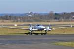 Diamond DA-42 Twin Star D-GOAL in Bonn-Hangelar - 09.02.2011