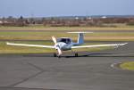 Diamond DA-20A-1 Katana, D-EFTG, am Flugplatz Bonn-Hangelar - 02.03.2011