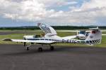 Diamond DA20A-1 Katana, D-ETTC, an der Tankstelle in Bonn-Hangelar - 07.07.2012