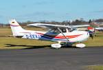 Reims-Cessna F 172 M Skyhawk, D-EEVJ am Flugplatz Bonn-Hangelar - 12.02.2014
