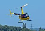 Robinson R-44 Raven D-HALF der Air Lloyd in Bonn-Hangelar - 05.06.2015