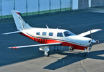 PA-46-350P Malibu vor einer Halle in EDKB - 16.02.2016