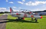 SIAI-Marchetti S-211, abgestellt am Flugplatz Breitscheid - 21.08.2010