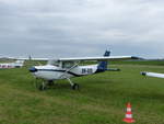 Cessna 152, OK-GOL auf dem Flugplatz Gera (EDAJ) am 17.7.2019