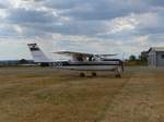 Cessna 177 RG Cardinal, D-ECIO auf dem Vorfeld in Gera (EDAJ) am 25.7.2020