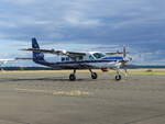 Cessna 208B Grand Caravan, D-FREI ist Absetzflugzeug bei der Deutschen Meisterschft im Fallschirmspringen in Gera (EDAJ) am 2.9.2026