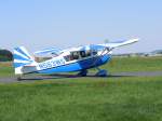 N563WS, 8-KCAB Decathlon, Flugplatz Gera (EDAJ), 2.7.2015
