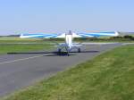 N563WS, 8-KCAB Decathlon, Flugplatz Gera (EDAJ), 2.7.2015