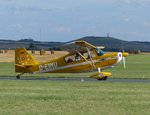 Bellanca 7ECA Citabria, D-EIMU, Flugplatz Gera (EDAJ), 13.8.2016