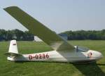 D-0236, Schleicher Ka-8 B, 24.04.2011, EDLG, Goch (Asperden), Germany     