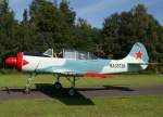 RA-3573K, Yakovlev Yak-52, 2010.09.05, EDLF, Grefrath-Niershorst, Germany