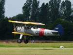 Diese schne Boeing Stearman war am 29.06.2008 in Grefrath zu Gast.