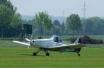 Piper PA-25 Pawnee, D-EAUI, bei der Landung in Grefrath, 19.5.13