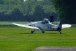 Piper PA-25 Pawnee, D-EAUI, nach der Landung in Grefrath, 19.5.13