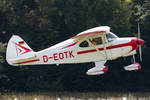 Private, D-EOTK, Piper, PA-22-150 Tri Pacer, 13.09.2019, EDST, Hahnweide, Germany      